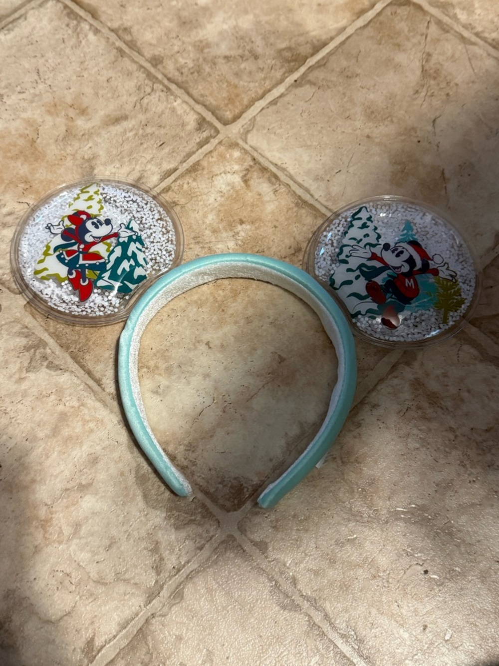 Disney 2022 Holiday Mickey and Minnie Ears - No Tags